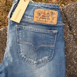 Vintage Diesel Cherock Low Rise Bootcut Jeans